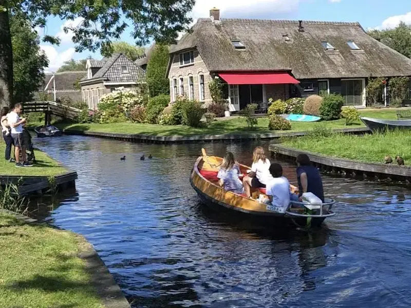 Wouden boat Kragge luxe